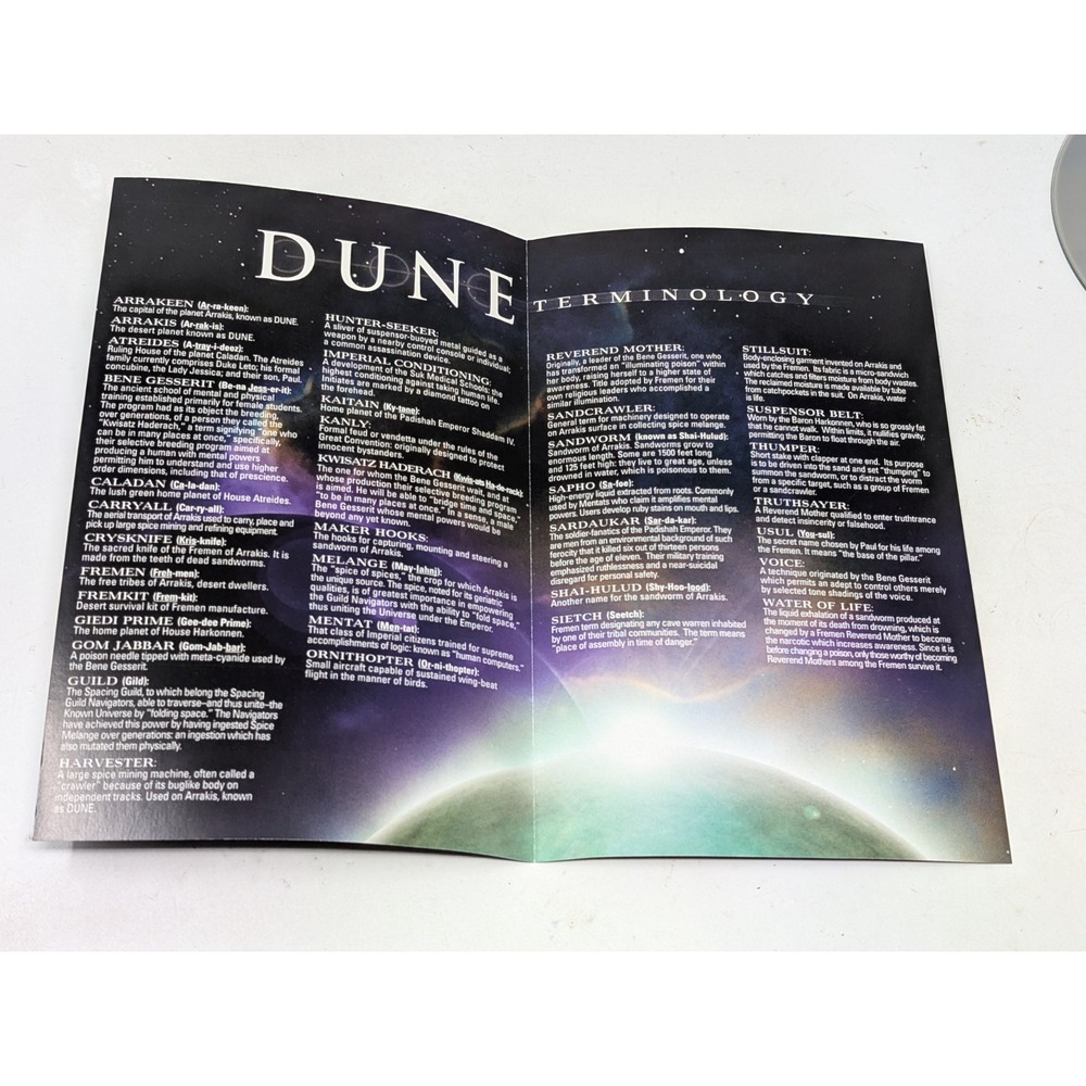 Dune 1984 Extended Edition Steelbook + Inserts DVD - Picture 4 of 13